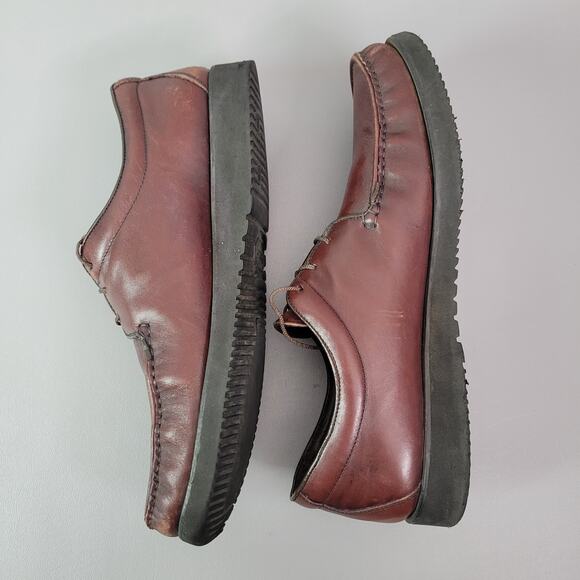 Wright Walker Men’s Oxford Leather Lace Up Shoes Size 11 AA Made In Italy - Picture 5 of 16